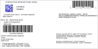 Label (Phentytek 200mg)